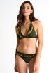 Shan Mia Mesh triangle bikini top